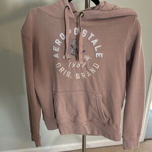 Aeropostale Men's Tan Hoodie Sweater